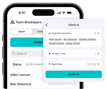 Supervisor-led time card