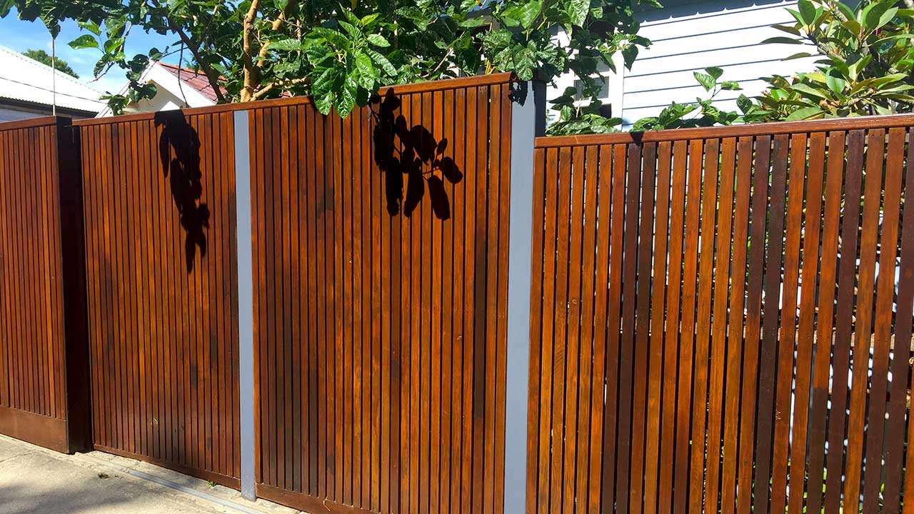 Fencing work site.