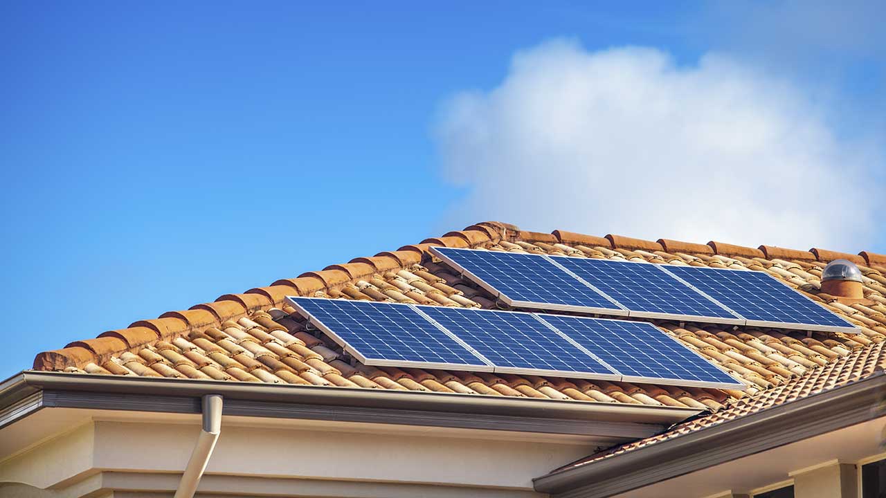Solar work site.