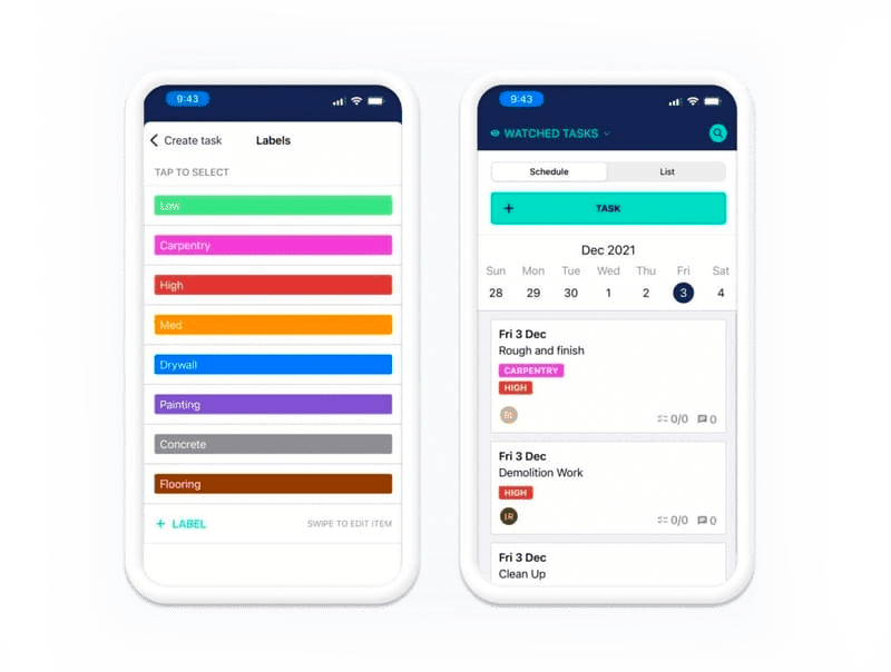 Workyard’s all-in-one scheduling app lets you schedule your team by task