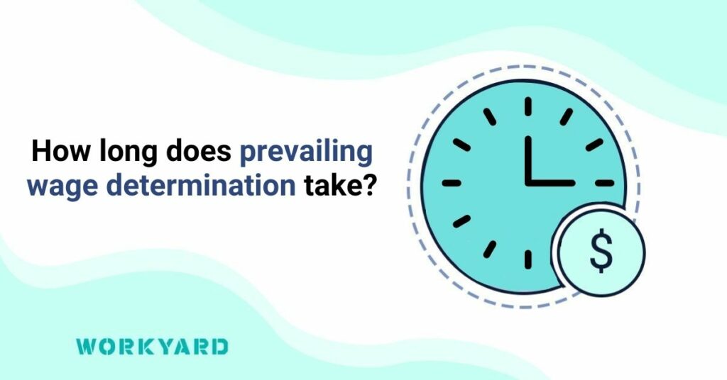 How Long Does Prevailing Wage Determination Take